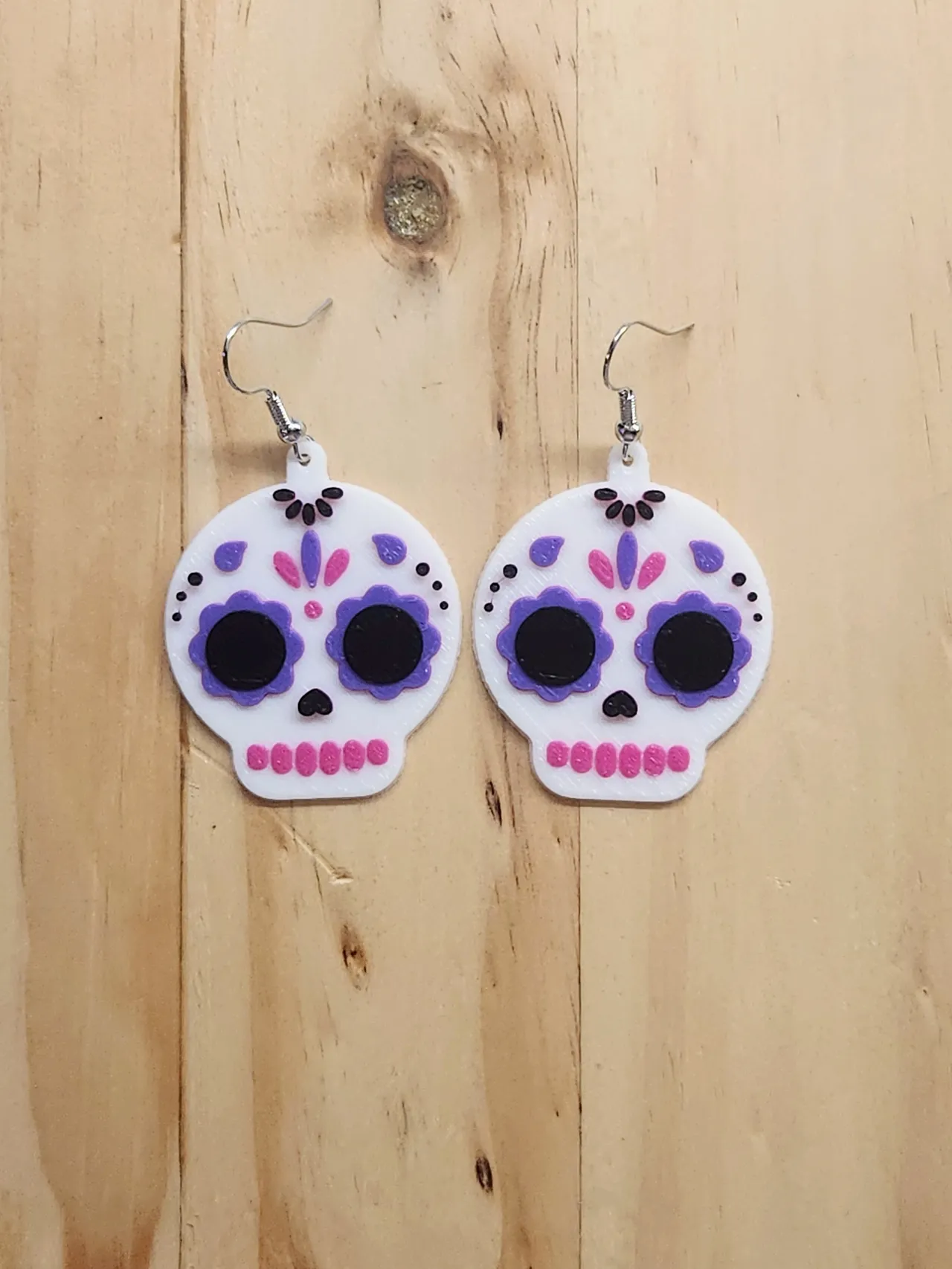 Dia De Los Muertos Earrings view 2