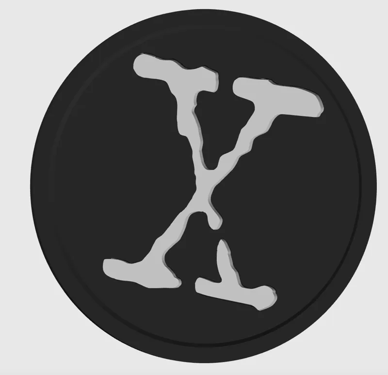 The X Files coaster