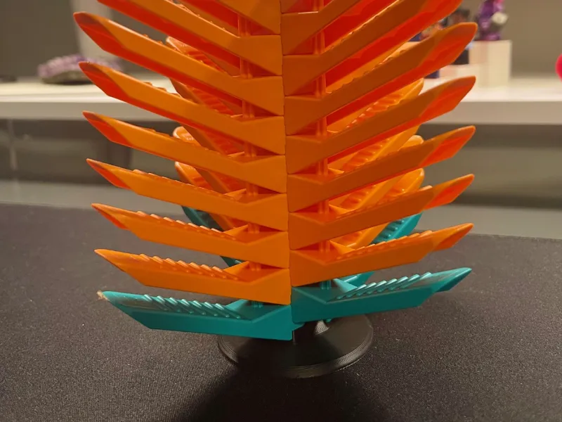 Building Block Brick Separator Tree Base