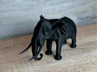 Elephant Low Poly
