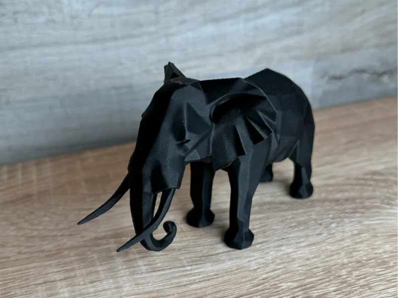 Elephant Low Poly