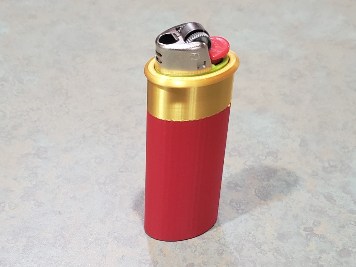 Shotgun Shell Bic Lighter Case