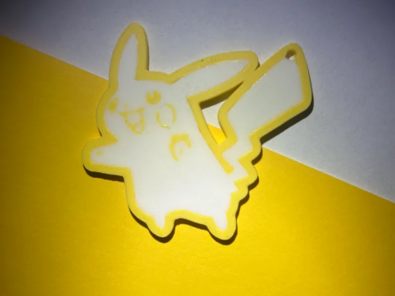Pikachu keychain