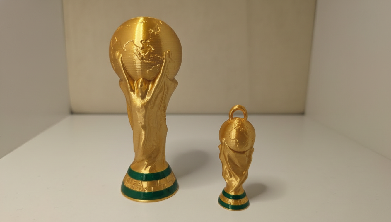 Miniatura 5 do modelo 3D Fifa World Cup inspired replica trophy