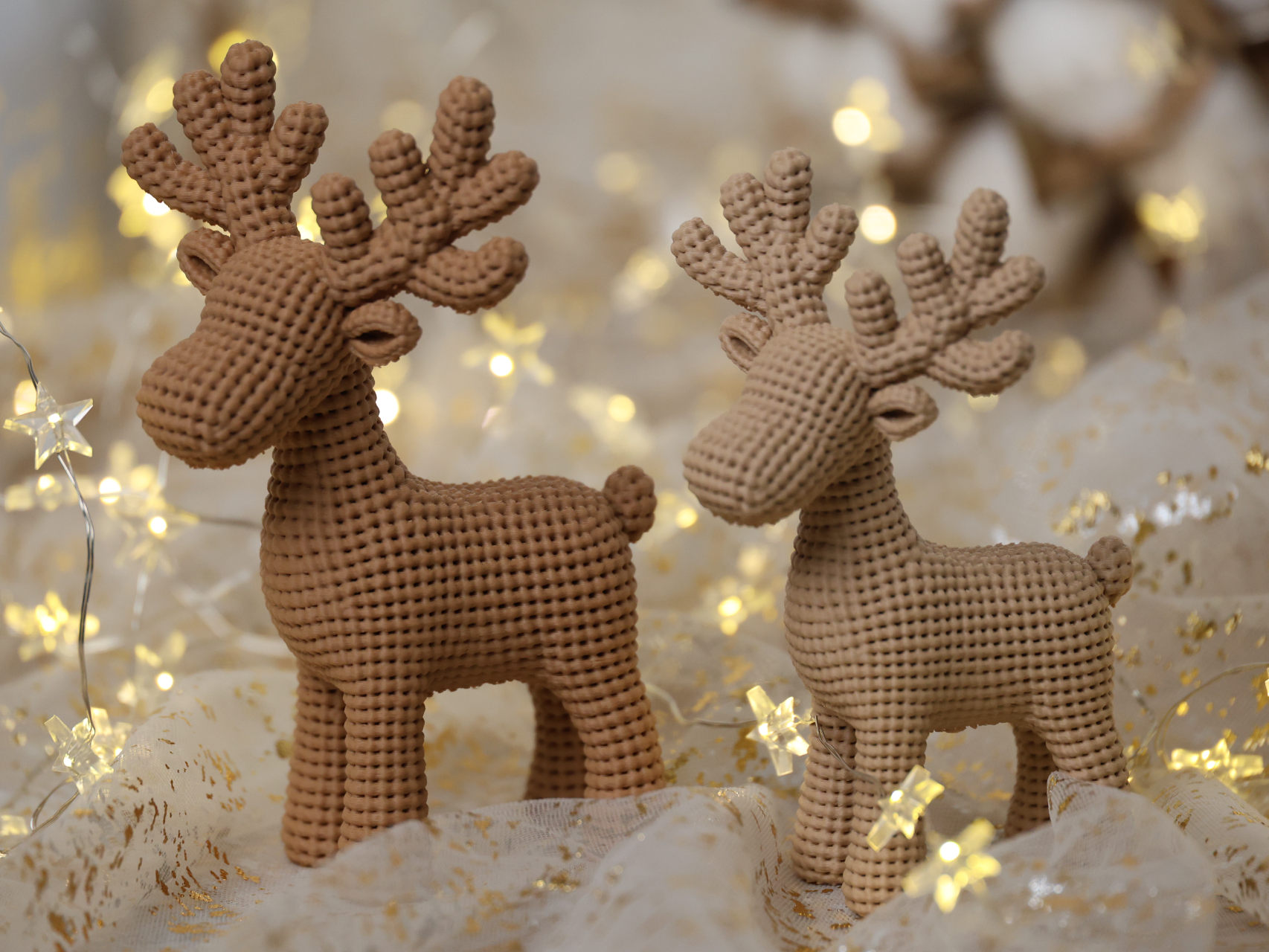 Crochet Christmas Reindeer – Cozy Holiday Decor - 1