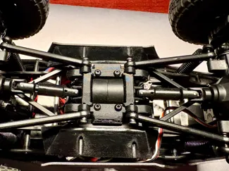 FCX24 gearbox mount for MB24/SCX24 chassis
