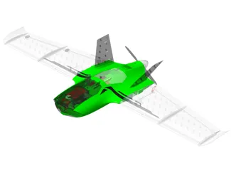 FPV Orca V3 800 mm FPV Freestyle Wing - Test Files