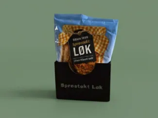 Sprøstekt Løk holder