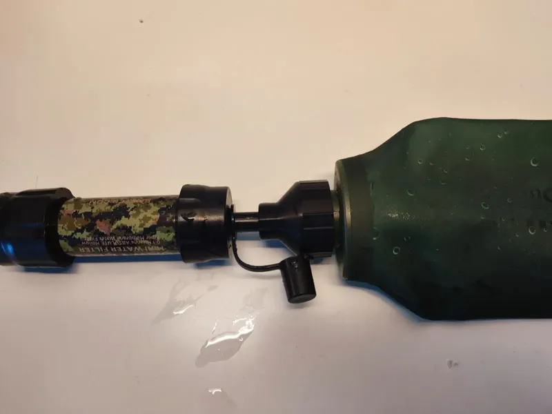 Semi-Ultralight Backflush Adapter for Sawyer Mini