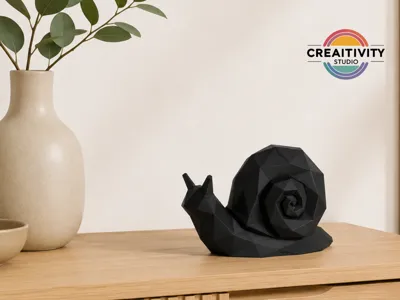 Low Poly - Schnecke "Nestor" - Free Commercial Use