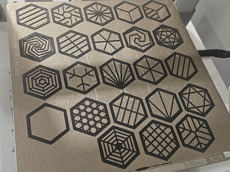 35-Pattern Custom Hexagon Decor/Coaster Generator