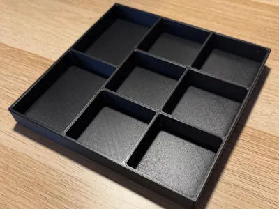 Screw Organizer Tray 180×180×20 mm