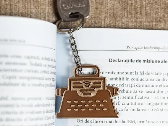 NFC Keychain for Writers