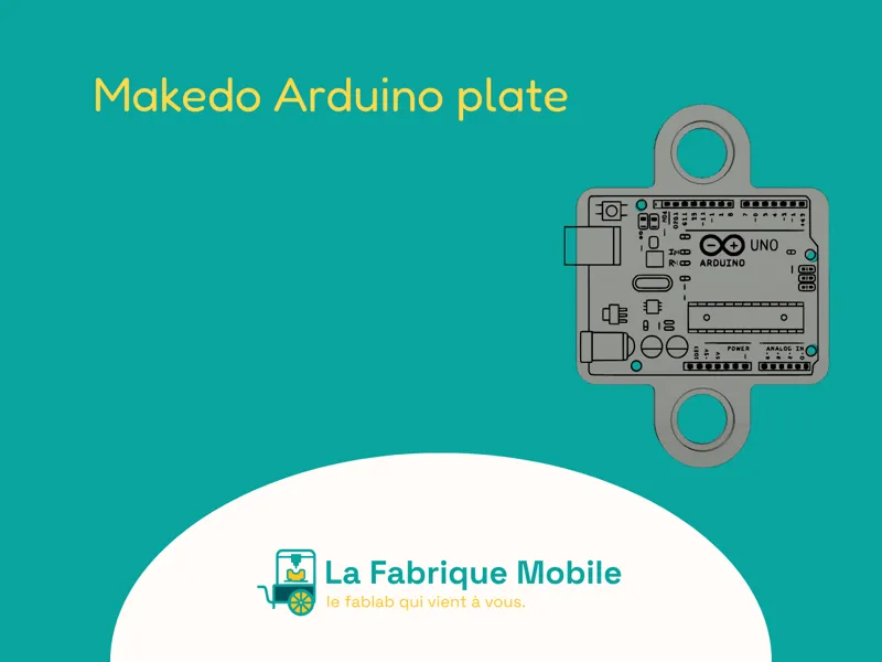 Makedo Arduino Uno Plate