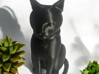 Statuette élégante de chat — photo 2
