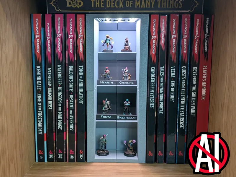 Pantheon of Heroes Book Nook