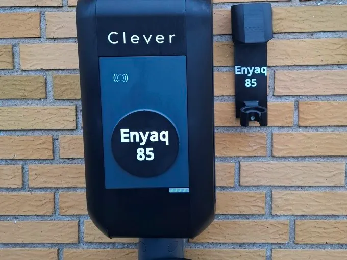 Skoda Enyaq - clever laderboks