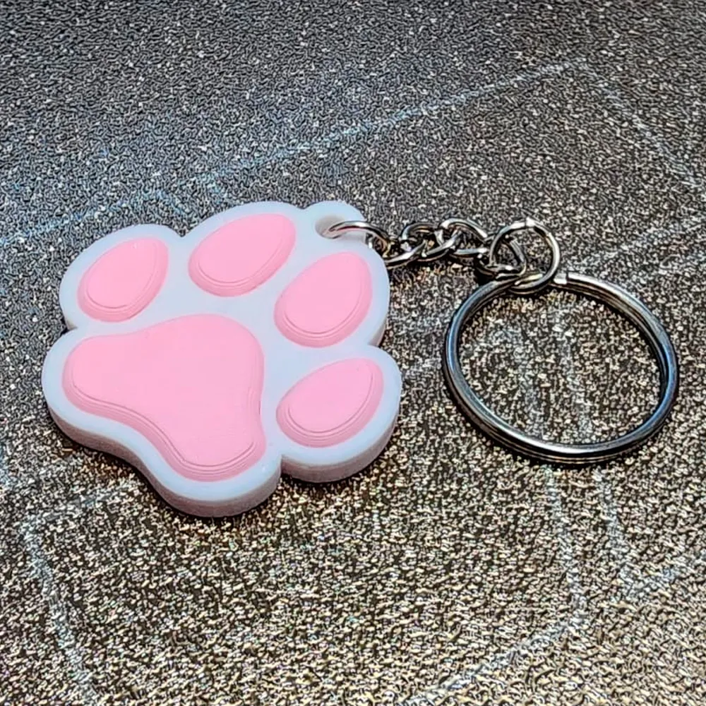 Portachiavi zampa di cane con tag NFC view 2
