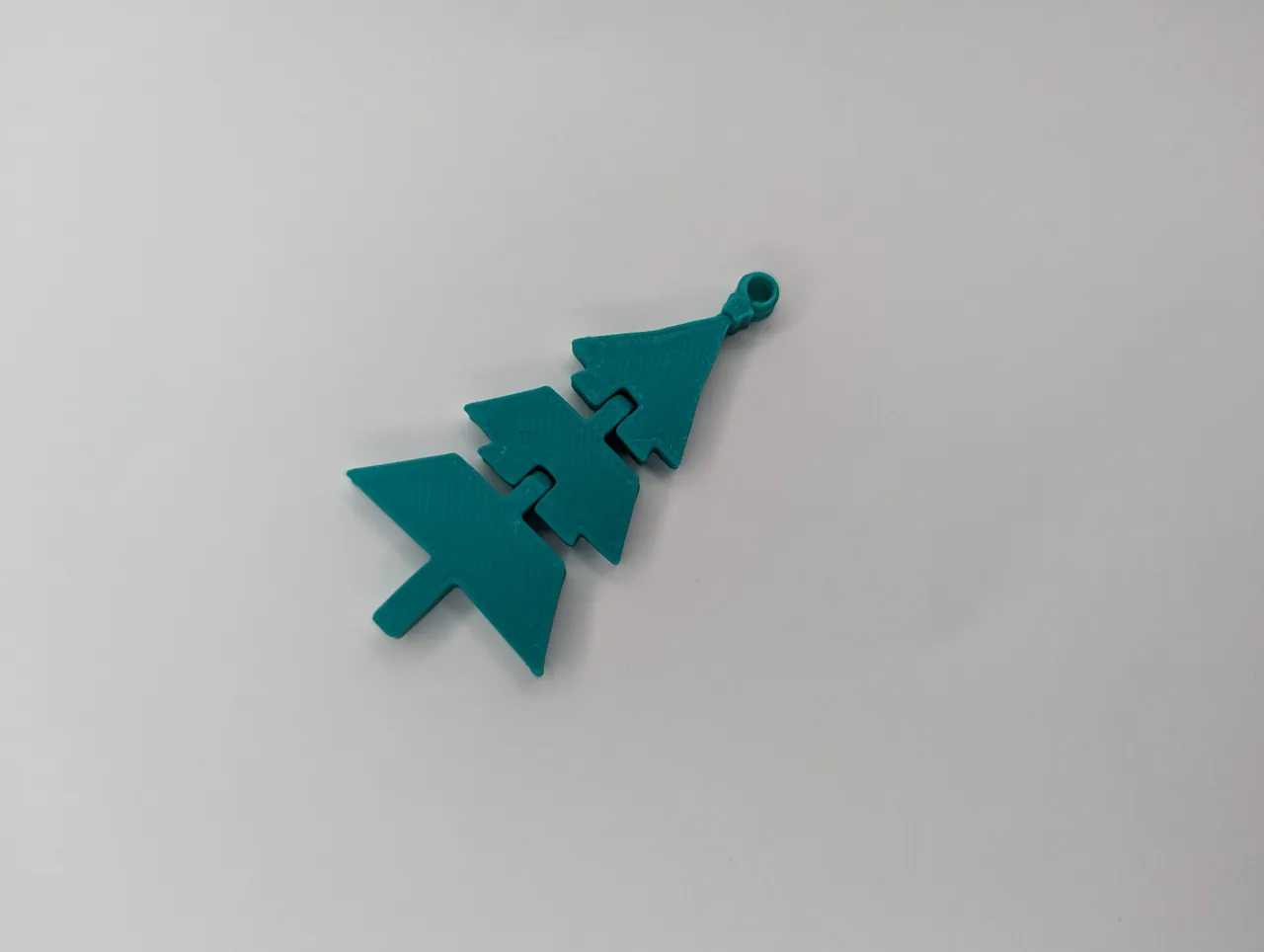 Simple Articulated FlexiTree Earrings/Keychain view 3