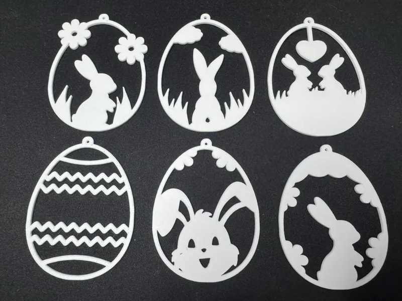 Easter eggs for hanging