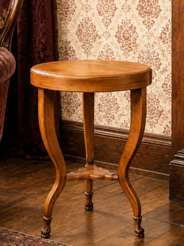 Figura decorativa: Miniature Antique Round Side Table — vista de referencia 2