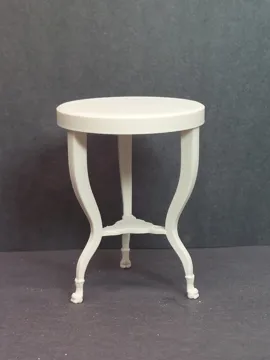 Figura decorativa: Miniature Antique Round Side Table — vista de referencia 3