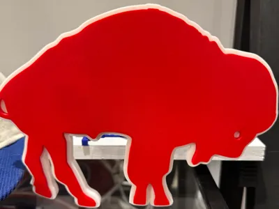 Retro Bills Standing Buffalo