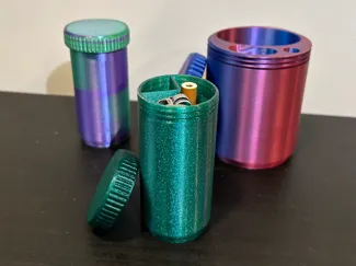 Compact Dugout/One Hitter with Lighter Holder