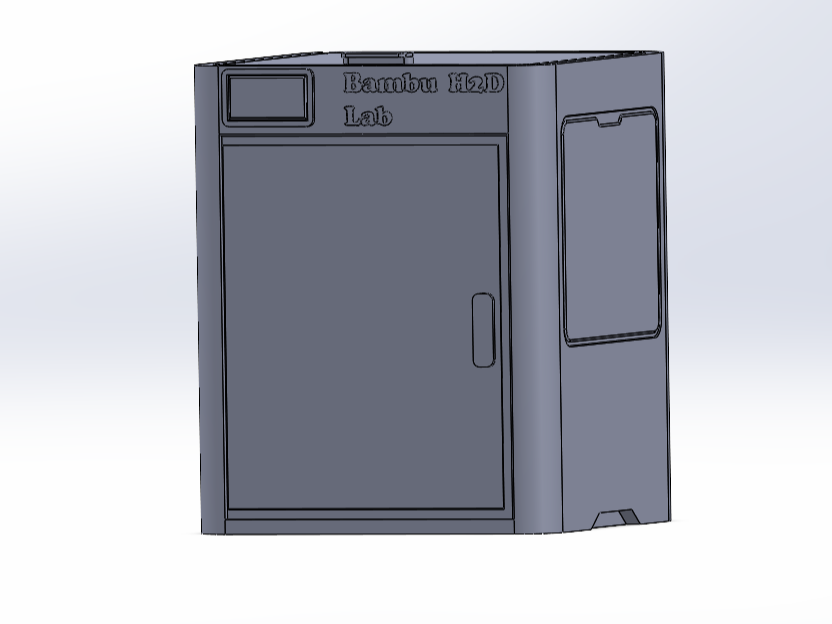 H2D Miniature - Highly Detailed Model