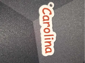 name keychain Carolina