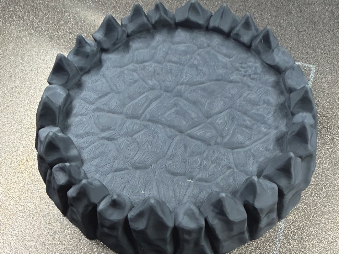 100mm Rock Base Miniature TTRPG