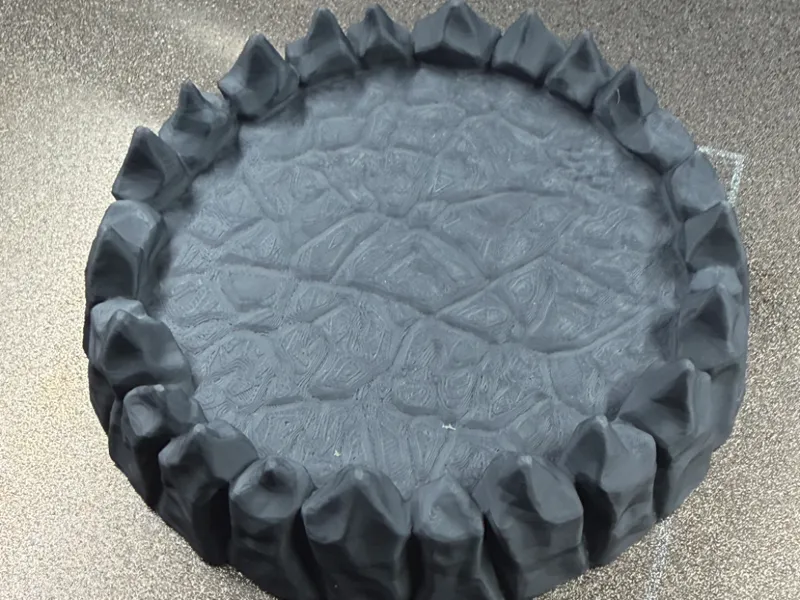 100mm Rock Base Miniature TTRPG