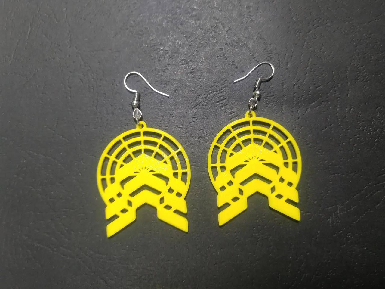 The HexaPulse Mandala Earrings view 4