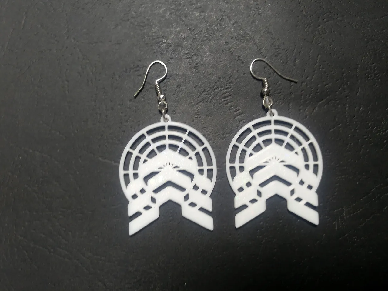 The HexaPulse Mandala Earrings view 2
