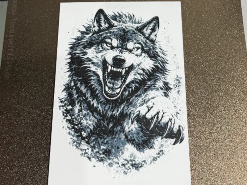 clawing wolf HUEFORGE