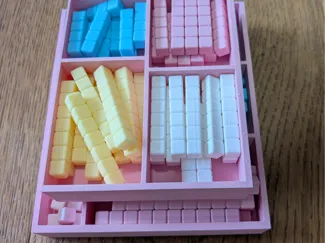 Montessori Number Sticks - 5-color optimized