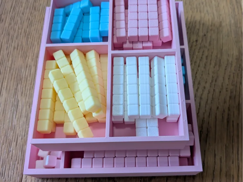 Montessori Number Sticks - 5-color optimized