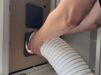 Drehverschluss Adapter Schlauch Mobile Klimaanlage