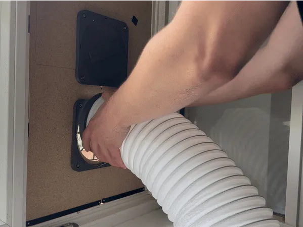 Drehverschluss Adapter Schlauch Mobile Klimaanlage