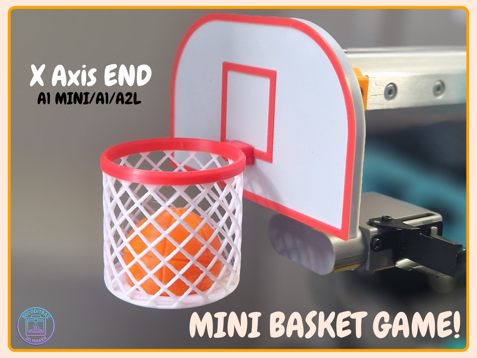Canasta Basket Eje X - A1/ A1 mini