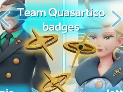 Team Quasartico Badges 