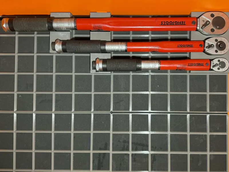 Organizer for tengtools dynamometric wrenches