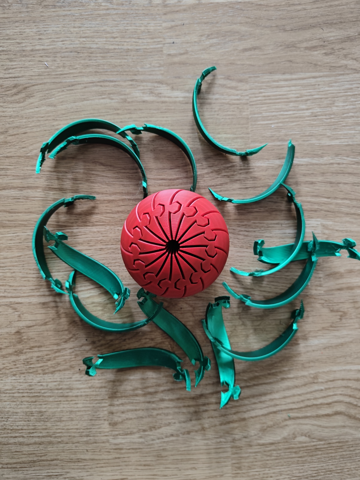 Miniatura 1 do modelo 3D Twisty Sensory Watermelon Fidget  
