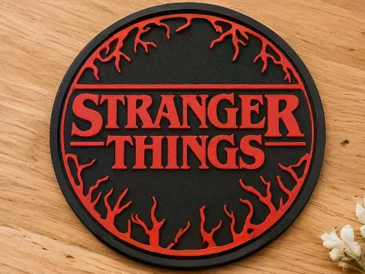 Decorative Stranger Things Themed Coasters Collectible Ornament Special Design