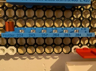 Hornady Bullet Comparator Storage for Multiboard