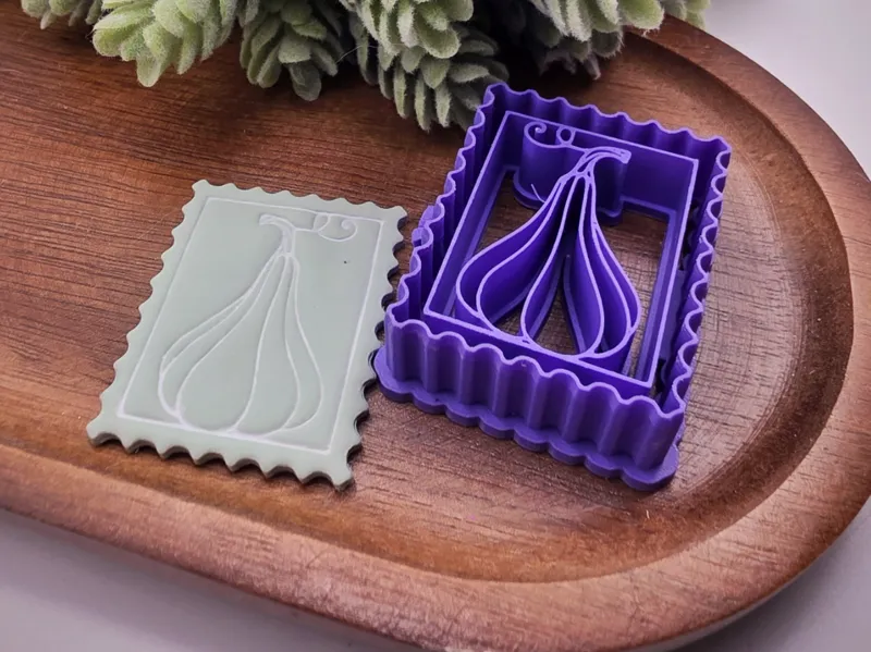 Pumpkin Stamp Polymer Clay Cutter