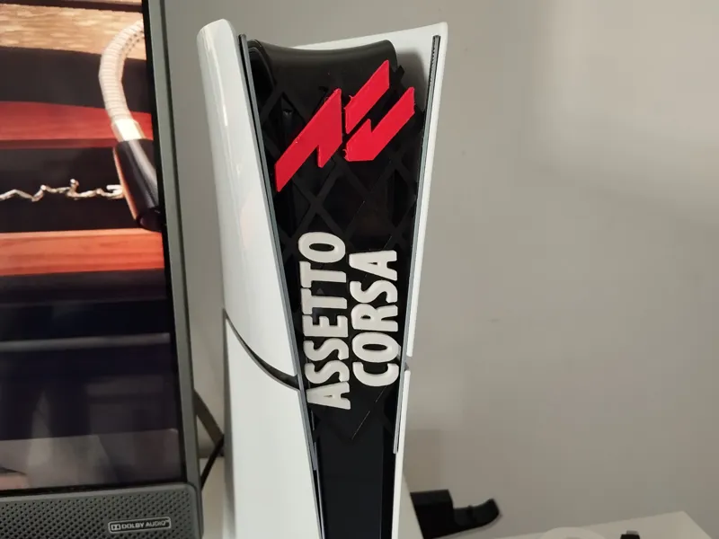 Décor façade PS5 Slim Assetto Corsa