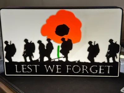Lest We Foget with Poppy