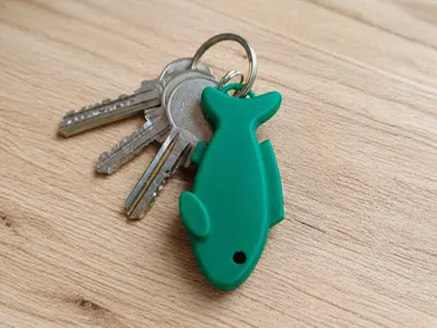 Fish Keychain