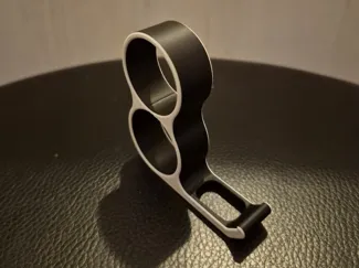 Phone holder for extremely big fingers
